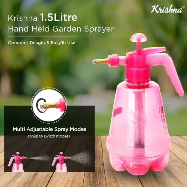 Garden Pressure Spray Pump (any color) – 1.4 Ltr. - Image 2