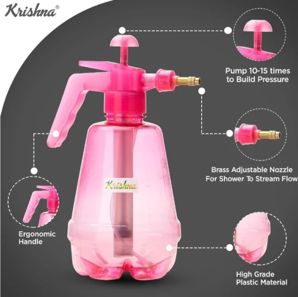 Garden Pressure Spray Pump (any color) – 1.4 Ltr. - Image 3